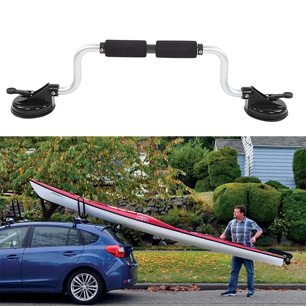 Kayak Suction Cup Holder, Canoe Load Assist Rack for Mounting Kayaks and Canoes to Car Roof, Boat Roller for Travel
Kayak Suction Cup Holder, Canoe Load Assist Rack for Mounting Kayaks and Canoes to Car Roof, Boat Roller for Travel