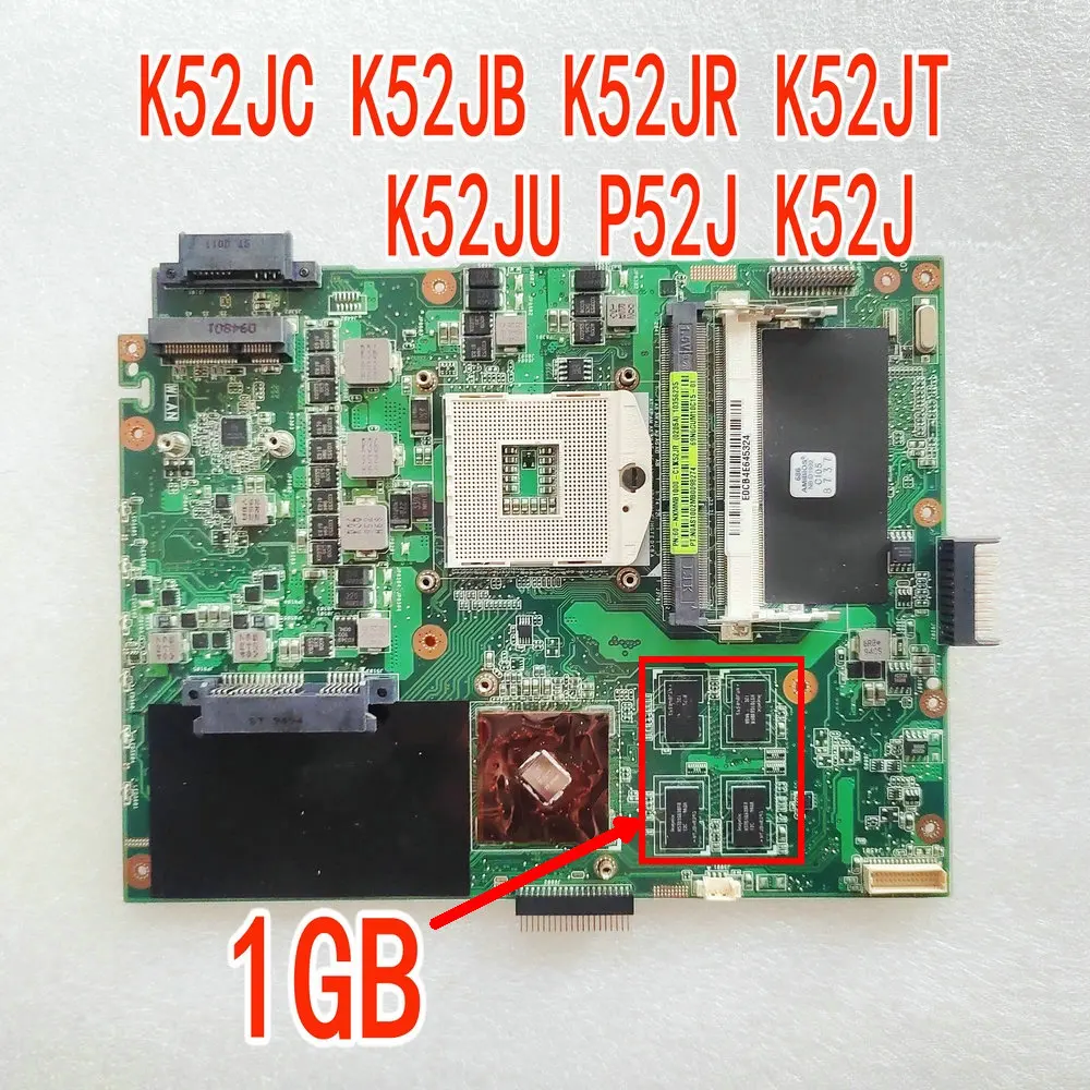 Для ASUS K52JC K52JB K52JR K52JT K52JU P52J K52J Материнская плата ноутбука K52JR Материнская плата полностью протестирована
Для ASUS K52JC K52JB K52JR K52JT K52JU P52J K52J Материнская плата ноутбука K52JR Материнская плата полностью протестирована