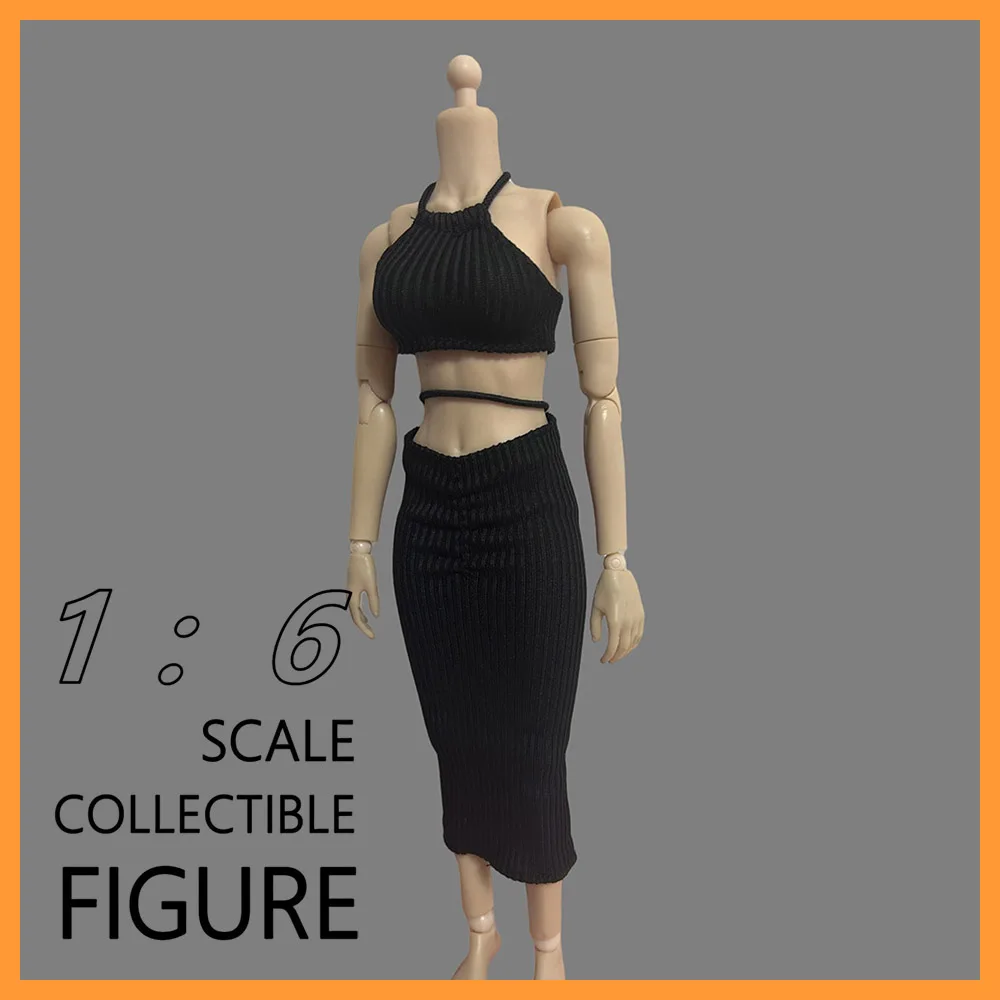1/6 Scale Vacation Style Beach beauties Sexy Halter Vest Tight Knitted Long Skirt Clothes Set for 12" Action Figure Body Model
1/6 Scale Vacation Style Beach beauties Sexy Halter Vest Tight Knitted Long Skirt Clothes Set for 12" Action Figure Body Model