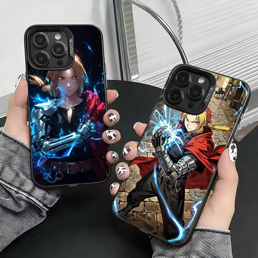 FA Brotherhood Edward Elric Phone Case For iPhone 17,16,15,14,13,12,11 Plus,Pro Max,XS,Colored Silver Plated Inside Cover
FA Brotherhood Edward Elric Phone Case For iPhone 17,16,15,14,13,12,11 Plus,Pro Max,XS,Colored Silver Plated Inside Cover