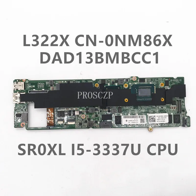 CN-0NM86X 0NM86X NM86X материнская плата для XPS 13 L322X материнская плата для ноутбука DAD13BMBCC1 W/ SR0XL I5-3337U CPU SLJ8B 100% Протестировано в порядке
CN-0NM86X 0NM86X NM86X материнская плата для XPS 13 L322X материнская плата для ноутбука DAD13BMBCC1 W/ SR0XL I5-3337U CPU SLJ8B 100% Протестировано в порядке