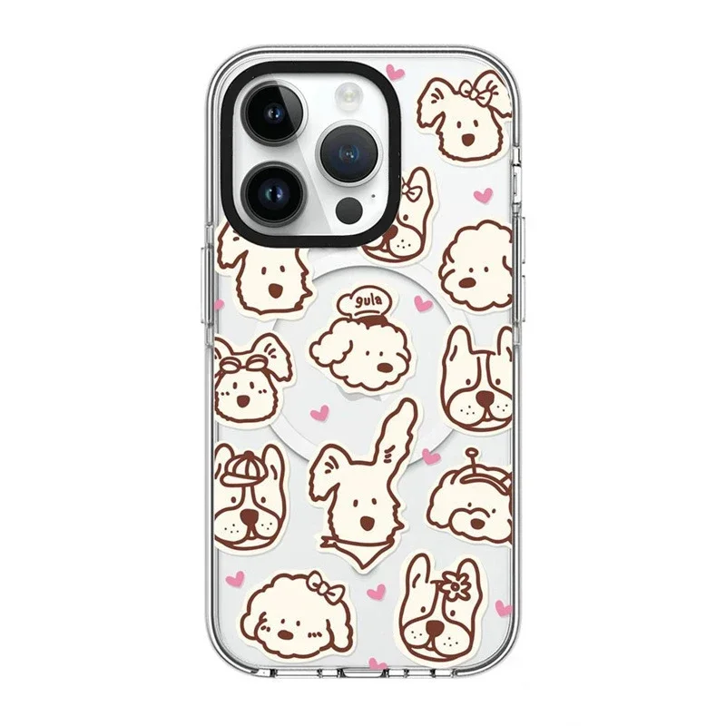 MagSafe Acrylic Dog Phone Case Cover for iPhone 11 12 13 14 15 Pro Max Case for iPhone 15 ProMax
MagSafe Acrylic Dog Phone Case Cover for iPhone 11 12 13 14 15 Pro Max Case for iPhone 15 ProMax