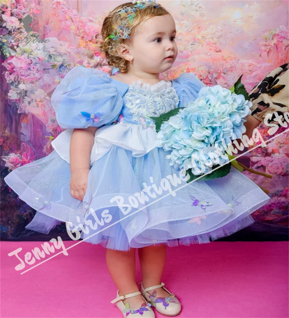 Baby 1st Birthday Baptism Birthday Dress Puffy Ruffles Communion Wedding Formal Event Girls Holiday Dress
Baby 1st Birthday Baptism Birthday Dress Puffy Ruffles Communion Wedding Formal Event Girls Holiday Dress