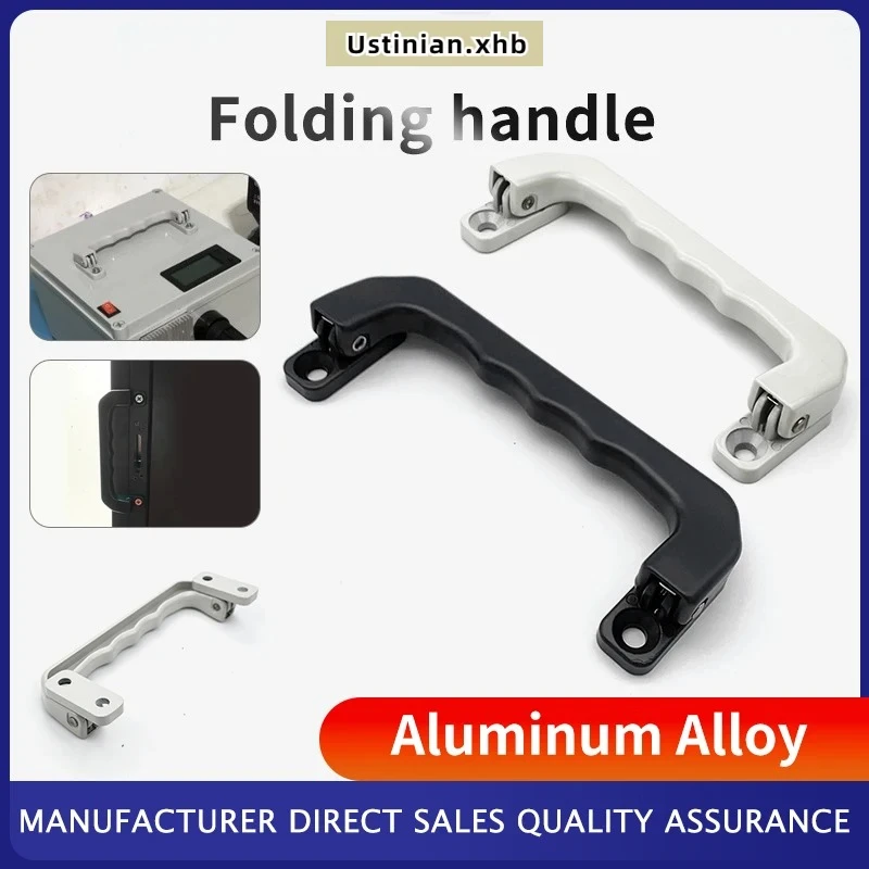 Auto Spring Return Folding Pull, Aluminum Alloy Industrial Handle, Cabinet Drawer Tool Box Luggage Case Hardware Fitting
Auto Spring Return Folding Pull, Aluminum Alloy Industrial Handle, Cabinet Drawer Tool Box Luggage Case Hardware Fitting