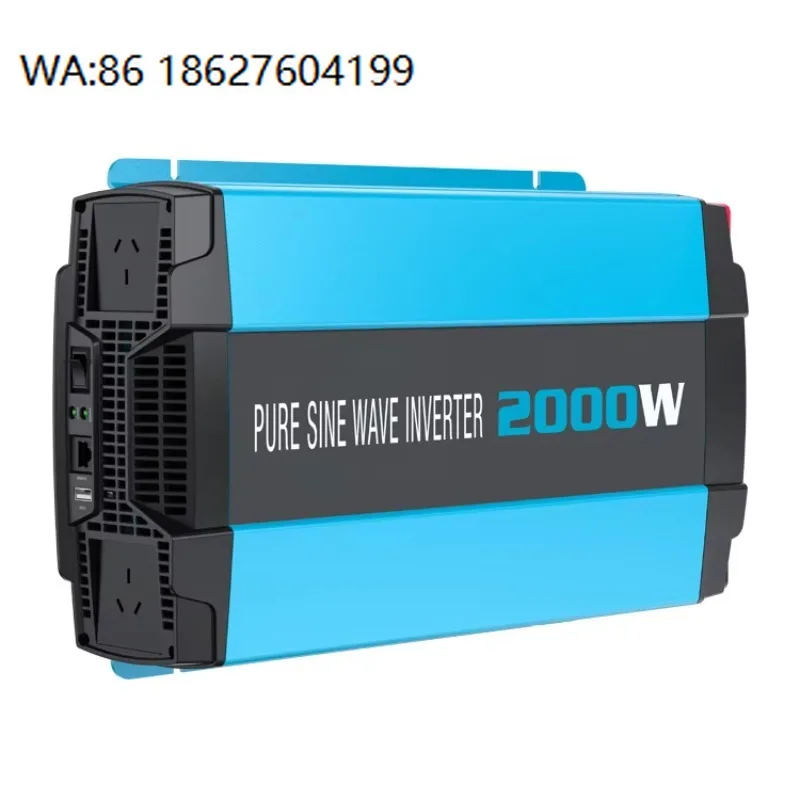 2000W Pure Sine Wave Solar Inverter for Lead Acid LiFePO4 Battery Off Grid Solar Inverter for Home Solar Power System
2000W Pure Sine Wave Solar Inverter for Lead Acid LiFePO4 Battery Off Grid Solar Inverter for Home Solar Power System