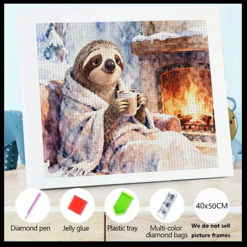 1 шт. 5D полный набор для алмазной живописи, очаровательный ленивец своими руками от уютного камина, зимняя сцена с кружкой из горячего какао, хрустальные стразы
1 шт. 5D полный набор для алмазной живописи, очаровательный ленивец своими руками от уютного камина, зимняя сцена с кружкой из горячего какао, хрустальные стразы