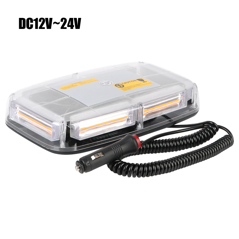 Car Strobe Warning Light Police Flasher Emergency Signal Lamp Yellow LED COB Ceiling Lamp Vehicle Roof Flashing Beacon DC12~24V
Car Strobe Warning Light Police Flasher Emergency Signal Lamp Yellow LED COB Ceiling Lamp Vehicle Roof Flashing Beacon DC12~24V