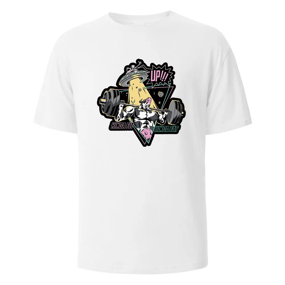 Cow GYM Men's Printed T-shirt Streetwear Cotton Comfortable Breathable Tops For Men Oversize Casual Men Clothing Sports TeesZQ
Cow GYM Men's Printed T-shirt Streetwear Cotton Comfortable Breathable Tops For Men Oversize Casual Men Clothing Sports TeesZQ