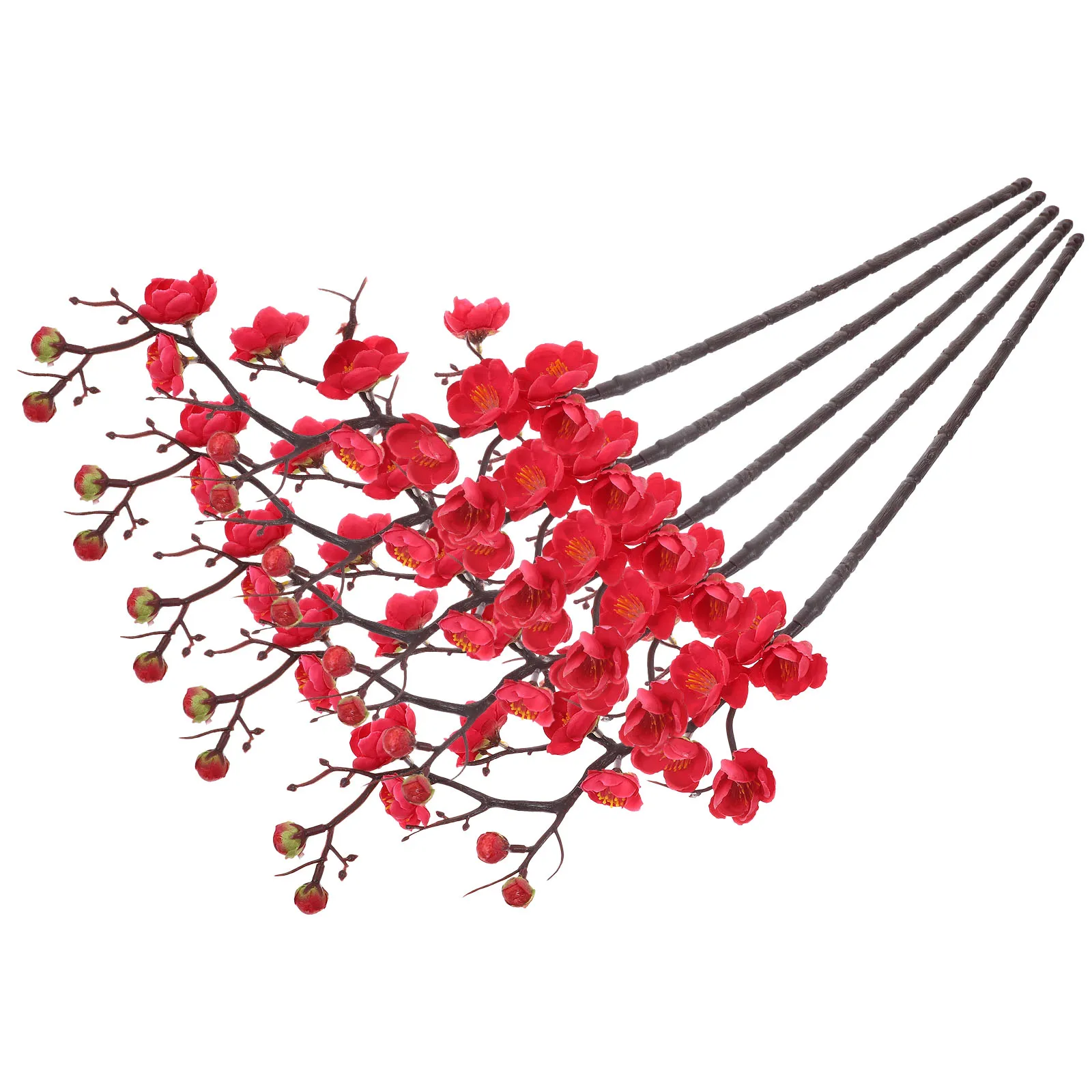 5 Pcs Artificial Plum Blossom Decoration Silk 60cm Lifelike Flowers for Wedding Home Office Garden Decor Fake Flower
5 Pcs Artificial Plum Blossom Decoration Silk 60cm Lifelike Flowers for Wedding Home Office Garden Decor Fake Flower