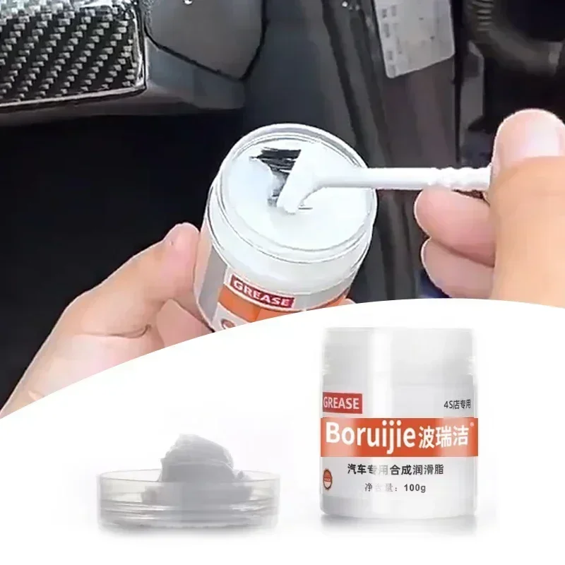 Car Door Lubricant 100g, Sunroof Track Door Anti Noise, Rust Prevention, Anti Jamming, Anti Noise Maintenance Agent Accessories
Car Door Lubricant 100g, Sunroof Track Door Anti Noise, Rust Prevention, Anti Jamming, Anti Noise Maintenance Agent Accessories