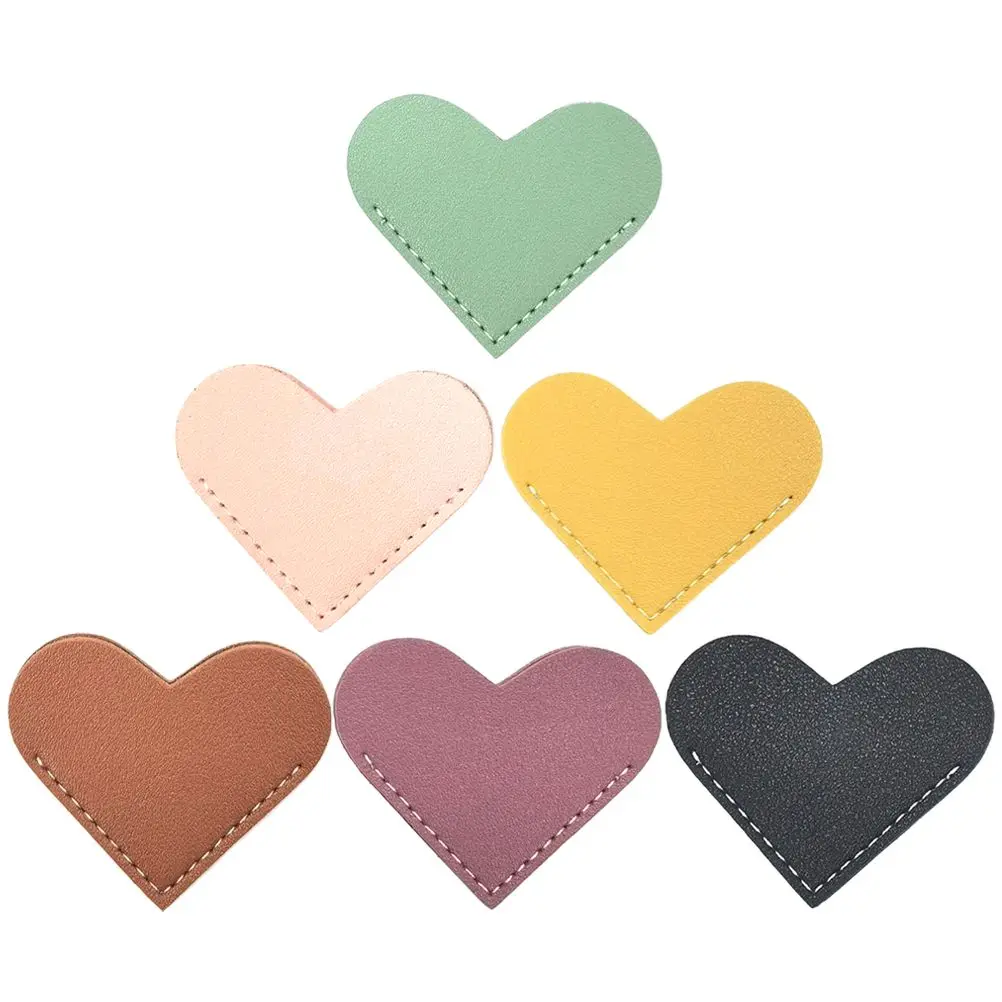 6pcs Heart Shaped Bookmarks Set Mini Portable Corner Markers for Readers Students Teachers Office Workers Cute Book
6pcs Heart Shaped Bookmarks Set Mini Portable Corner Markers for Readers Students Teachers Office Workers Cute Book