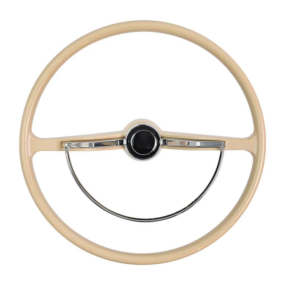 400mm Classic Vintage Ivory White Gray Black Retro Steering Wheel For Volkswagen Beetle Karmann Ghia Type 3 1962-1971
400mm Classic Vintage Ivory White Gray Black Retro Steering Wheel For Volkswagen Beetle Karmann Ghia Type 3 1962-1971