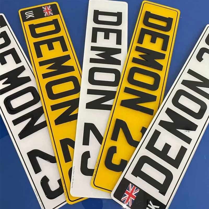 Customized car license plate listing abs3D three-dimensional electroplating digital car logo acrylic car tail plate
Customized car license plate listing abs3D three-dimensional electroplating digital car logo acrylic car tail plate