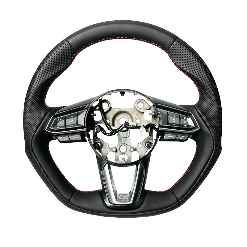 Спортивное рулевое колесо Mazda из натуральной кожи для комфортного ощущения рулевого колеса Mazda3 Axela CX4 CX5
Спортивное рулевое колесо Mazda из натуральной кожи для комфортного ощущения рулевого колеса Mazda3 Axela CX4 CX5