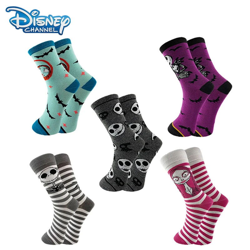 Disney The Nightmares Before Christmas Cotton Sock Jack Sally Cartoon Human Skeleton Stocking Men Women Adult Winter Warmth Gift
Disney The Nightmares Before Christmas Cotton Sock Jack Sally Cartoon Human Skeleton Stocking Men Women Adult Winter Warmth Gift