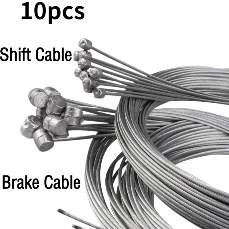 5/10pcs 2M MTB Bicycle Brake Line Bicycle Speed Line Fixed Gear Shifter Gear Brake Cable Set Core Inner Wire for MTB Road Bike M
5/10pcs 2M MTB Bicycle Brake Line Bicycle Speed Line Fixed Gear Shifter Gear Brake Cable Set Core Inner Wire for MTB Road Bike M
