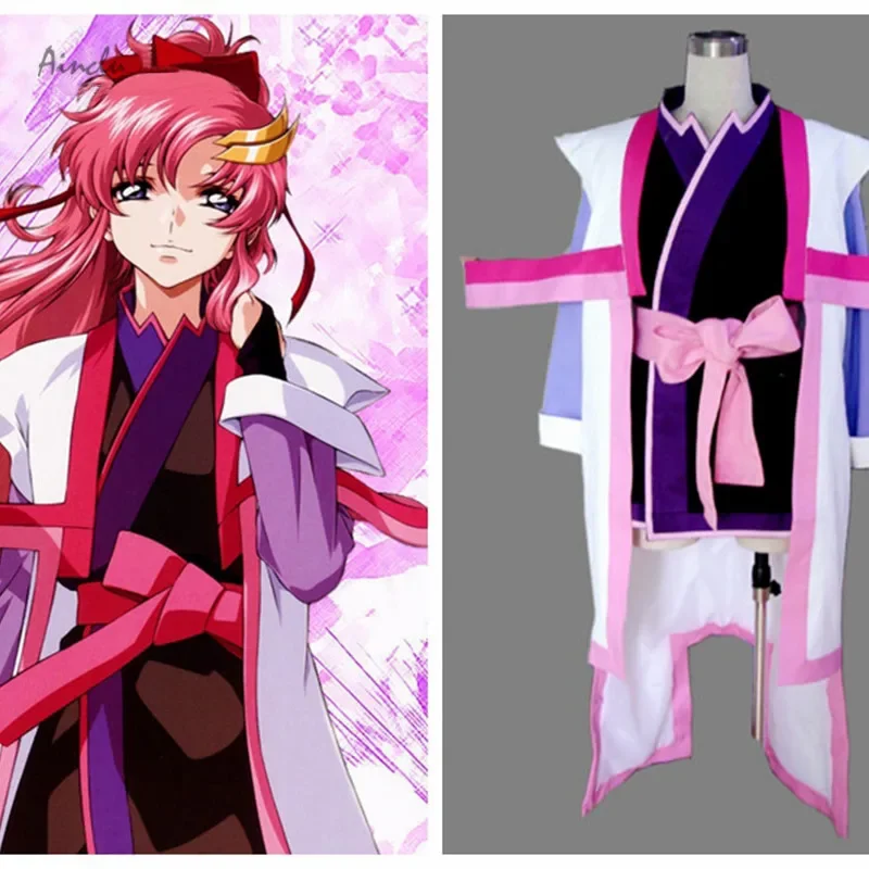 Ainclu Top Selling Mobile Suit Gundam Seed Anime Destiny Lacus Clyne Cosplay Costume For Halloween Customize for plus size
Ainclu Top Selling Mobile Suit Gundam Seed Anime Destiny Lacus Clyne Cosplay Costume For Halloween Customize for plus size