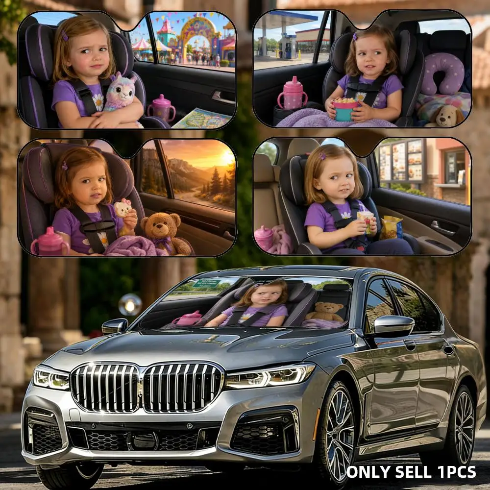 Side-Eyeing Girl Sun Visor Car Windshield Sun Shade Front Window Sunshade UV Block Heat Insulation Cover Parasol
Side-Eyeing Girl Sun Visor Car Windshield Sun Shade Front Window Sunshade UV Block Heat Insulation Cover Parasol