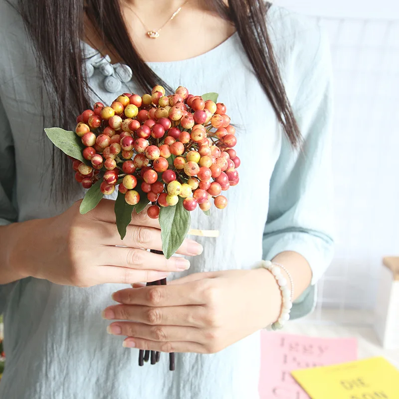 1 Bouquet Artificial Flowers Plant Berry Fake Plant Berries For Christmas Wedding Decoration Artificial Berry Bouquet For Garden
1 Bouquet Artificial Flowers Plant Berry Fake Plant Berries For Christmas Wedding Decoration Artificial Berry Bouquet For Garden