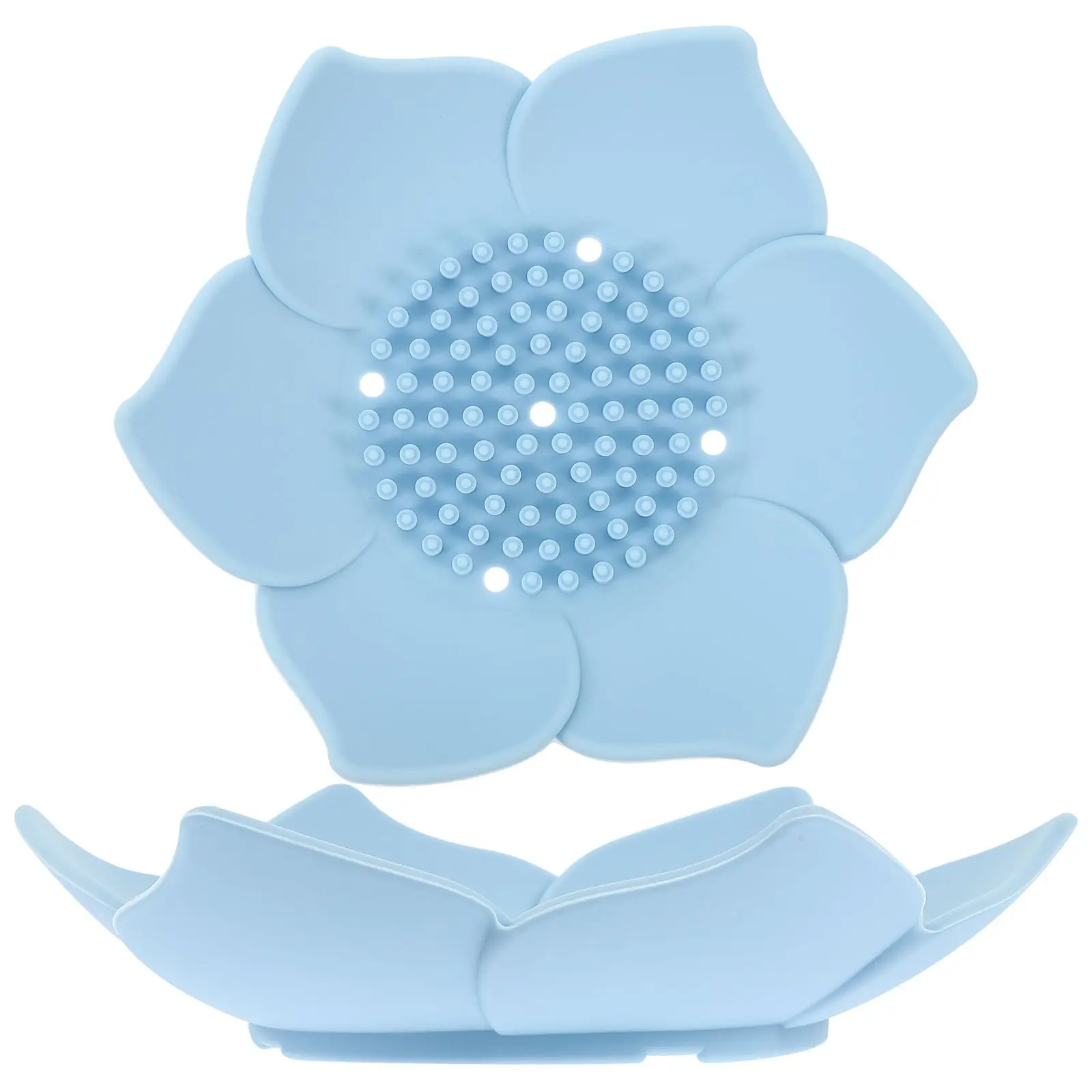 2Pcs Silicone Soap Dish Holder Flower Shape Self Draining Bathroom Kitchen Travel Soap Case Storage Rack Home Supplies
2Pcs Silicone Soap Dish Holder Flower Shape Self Draining Bathroom Kitchen Travel Soap Case Storage Rack Home Supplies