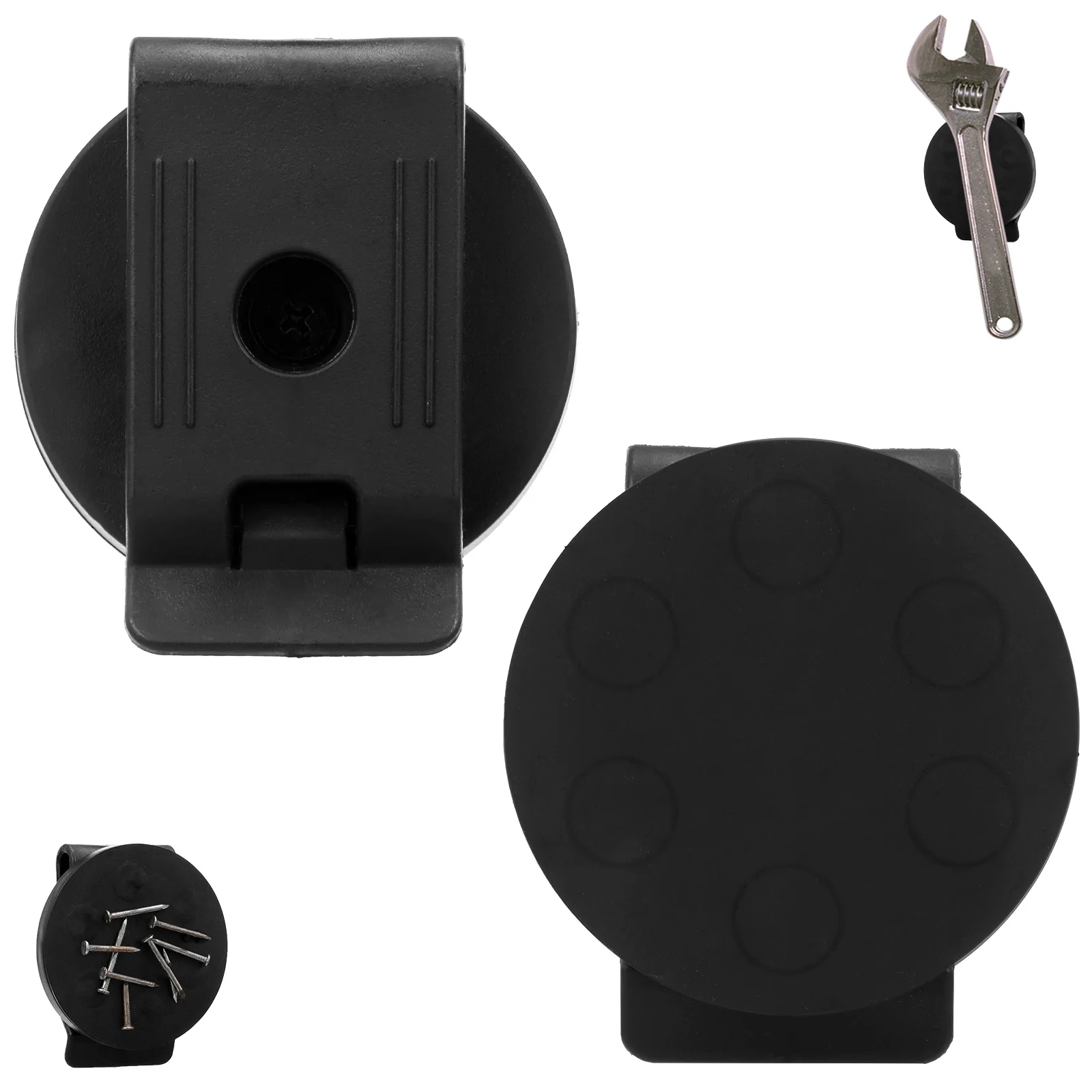 Magnetic Tool Holder Adjustable DIY Rubber Wrap for Belt Anti Slip Heavy Duty Holder Strong Clip On for Screw Wrench Nail Hammer
Magnetic Tool Holder Adjustable DIY Rubber Wrap for Belt Anti Slip Heavy Duty Holder Strong Clip On for Screw Wrench Nail Hammer