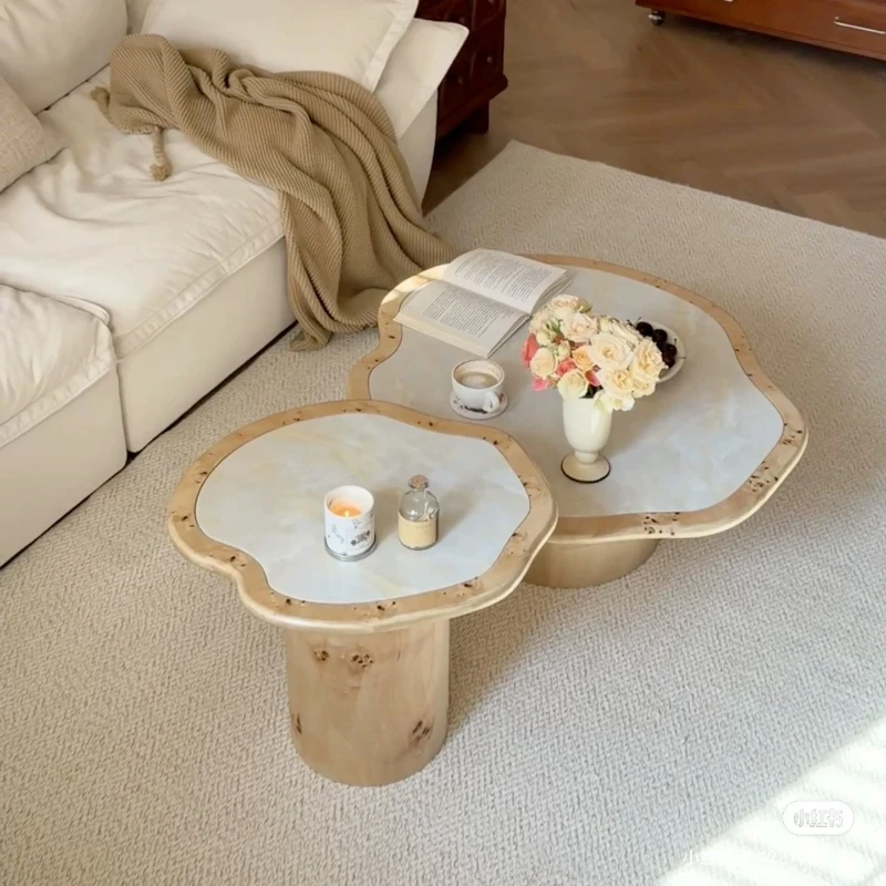 Funky Wood Coffee Tables Marble Small Living Room Irregular Coffee Table Garden Low Stolik Kawowy Small Apartment Furniture
Funky Wood Coffee Tables Marble Small Living Room Irregular Coffee Table Garden Low Stolik Kawowy Small Apartment Furniture