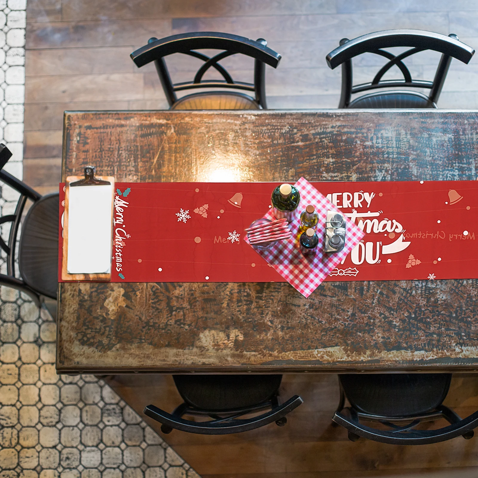 108 Inches Christmas Runner Holiday Table Flag Creative Xmas Decoration Party Tablecloth for Buffet Dining Room Outdoor Picnic
108 Inches Christmas Runner Holiday Table Flag Creative Xmas Decoration Party Tablecloth for Buffet Dining Room Outdoor Picnic