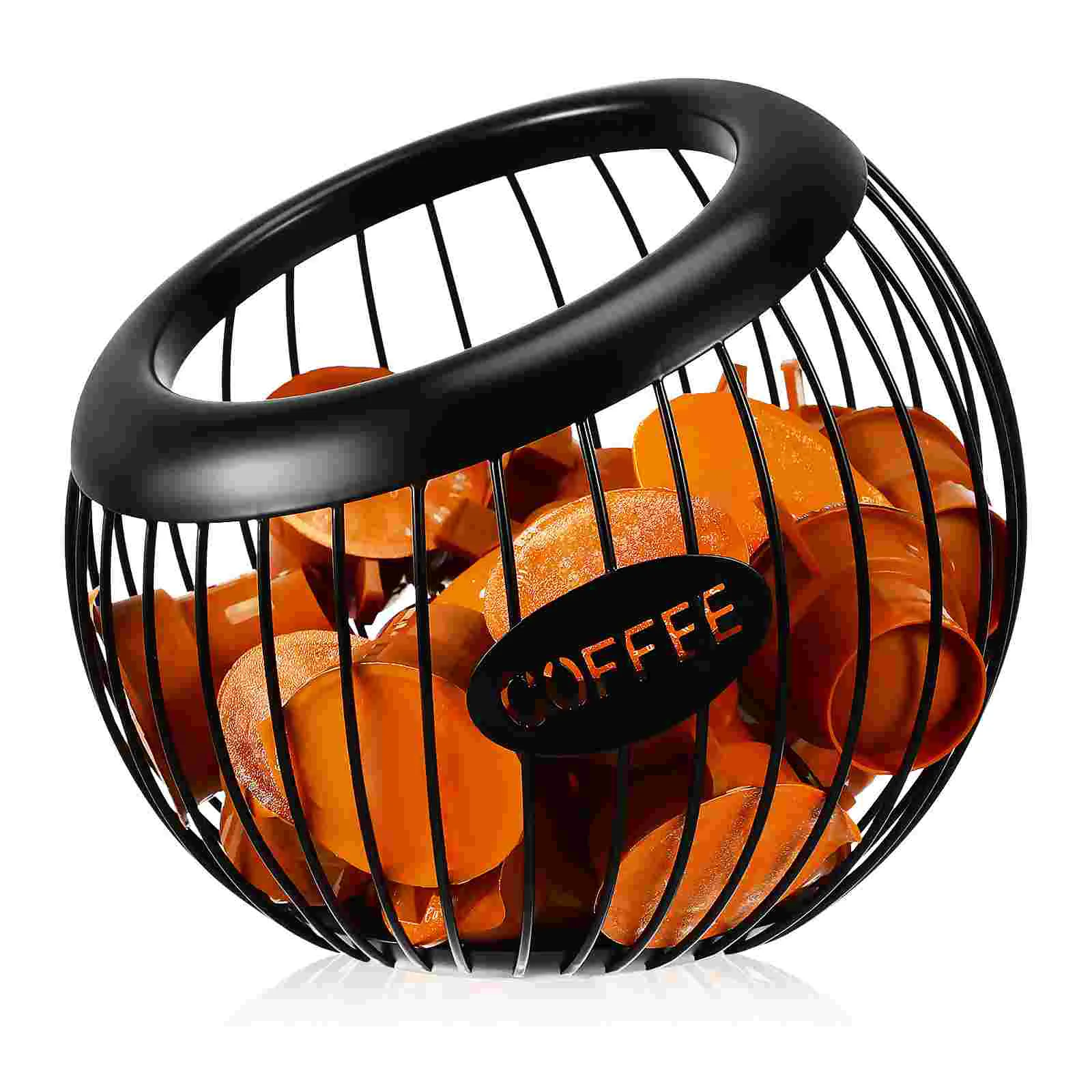 Fruit Storage Rack Iron Basket Coffee Pod Container Holders For Counter Concentrate Containers 
Fruit Storage Rack Iron Basket Coffee Pod Container Holders For Counter Concentrate Containers