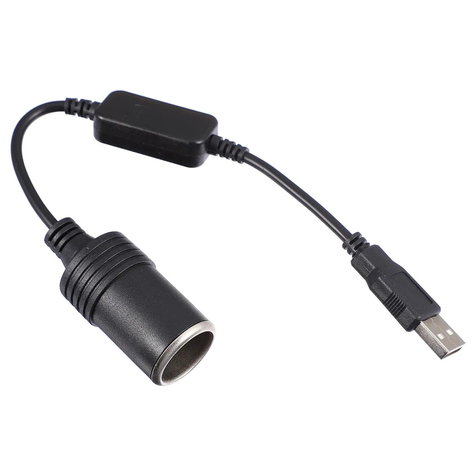 5V Power Converter Copper Wire USB Cigarette Lighter Socket Cable Inverter Female Adapter Car Boost Converter Driving
5V Power Converter Copper Wire USB Cigarette Lighter Socket Cable Inverter Female Adapter Car Boost Converter Driving