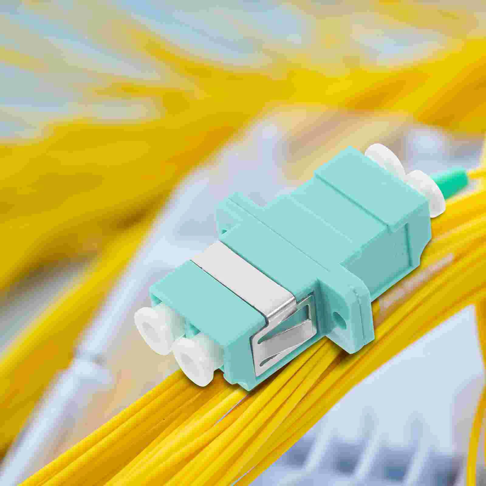 5 Pcs Fiber Optic Adapter Extender Lc to Coupler Duplex Multimode Connectors Cable Liquid Crystal
5 Pcs Fiber Optic Adapter Extender Lc to Coupler Duplex Multimode Connectors Cable Liquid Crystal