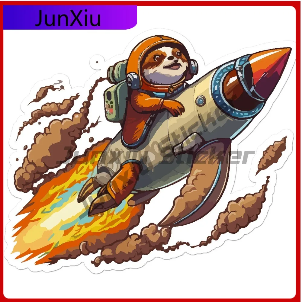 Sloth Rocket Ship Cute Limited Vinyl Aesthetic Laptop Decal Decoration Waterproof Car Window Bumper Auto Exterior Gift
Sloth Rocket Ship Cute Limited Vinyl Aesthetic Laptop Decal Decoration Waterproof Car Window Bumper Auto Exterior Gift