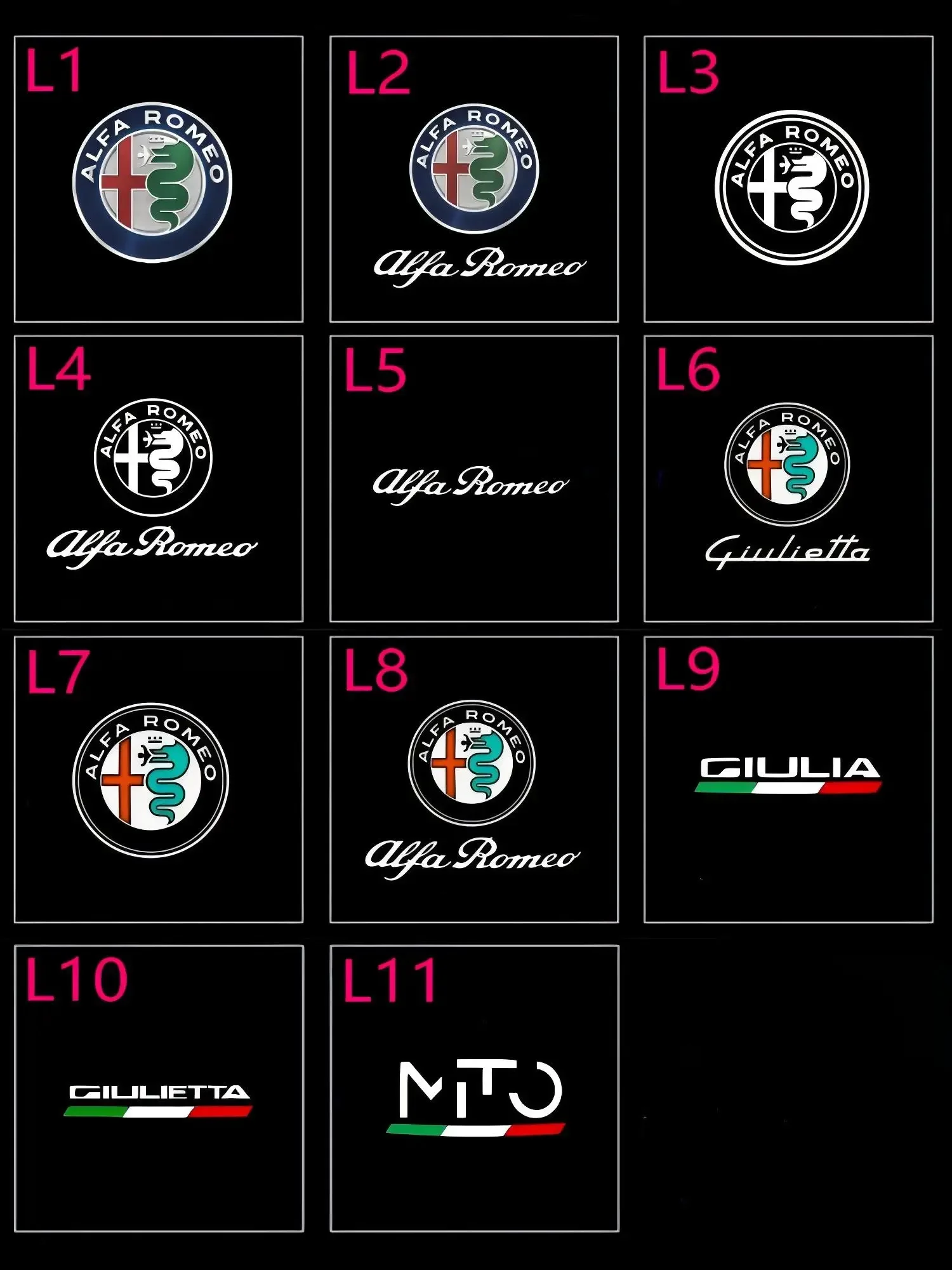 Hub Caps Hub Caps 2026 Hot Sticker 2X LED Car Welcome Logo Light Door Projector Light For Alfa Romeo Giulia 952 Tonale Mito Stel
Hub Caps Hub Caps 2026 Hot Sticker 2X LED Car Welcome Logo Light Door Projector Light For Alfa Romeo Giulia 952 Tonale Mito Stel