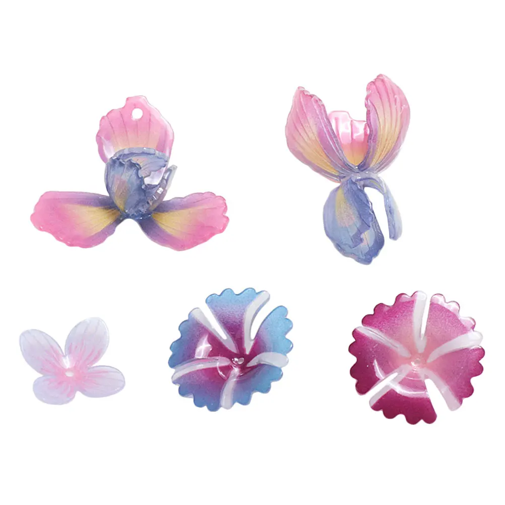 5pcs Flower Heat Shrink Sheet Accessories DIY Jewelry Charms Plastic Earring Pendants Crafts Necklace Bracelet Making Supplies
5pcs Flower Heat Shrink Sheet Accessories DIY Jewelry Charms Plastic Earring Pendants Crafts Necklace Bracelet Making Supplies