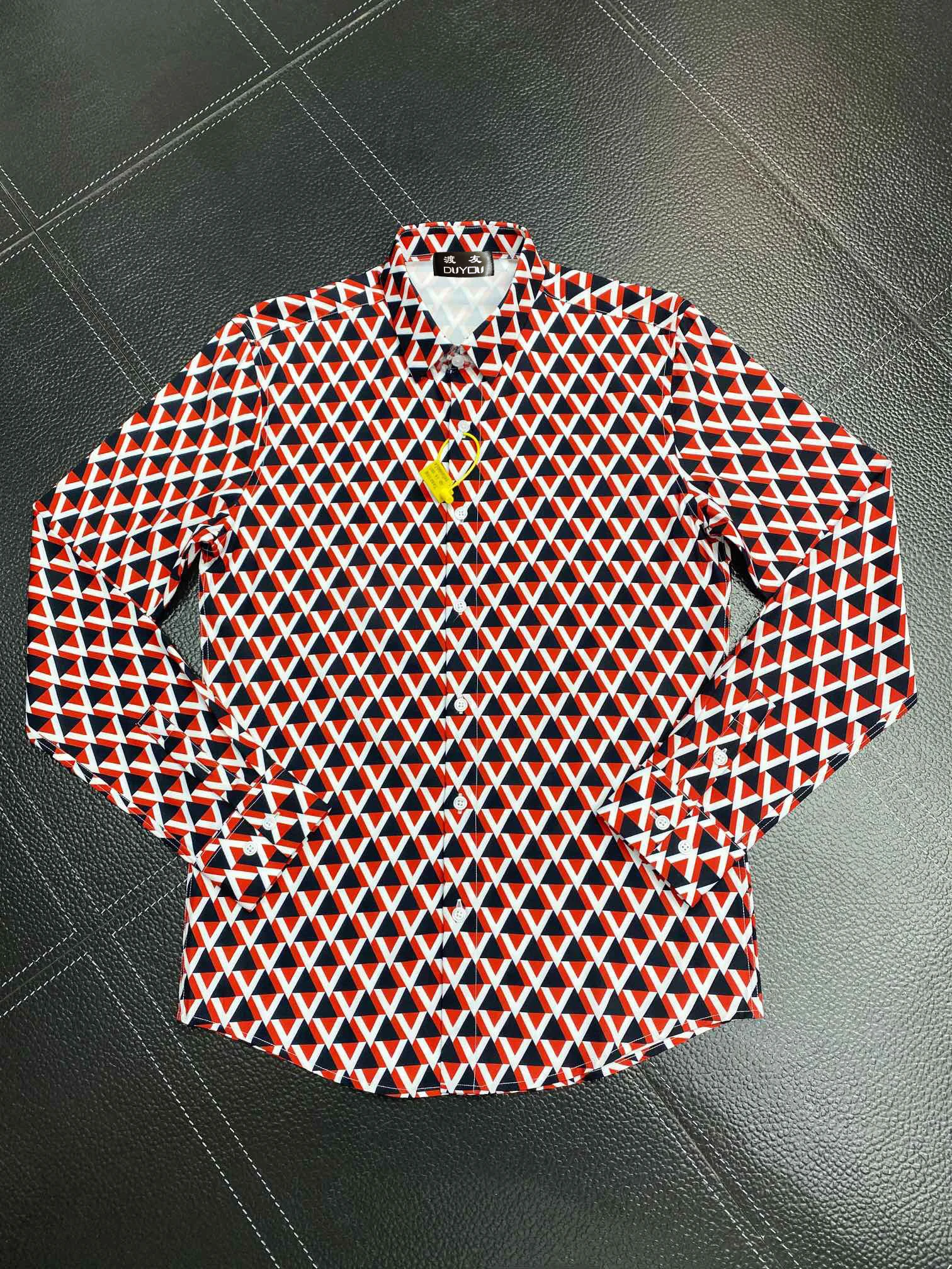 Men's Shirt Slim Fit Flex Collar Stretch With Letter Print Men Dress Shirts Button-Down Work Cotton Tops Brand Clothing 310
Men's Shirt Slim Fit Flex Collar Stretch With Letter Print Men Dress Shirts Button-Down Work Cotton Tops Brand Clothing 310