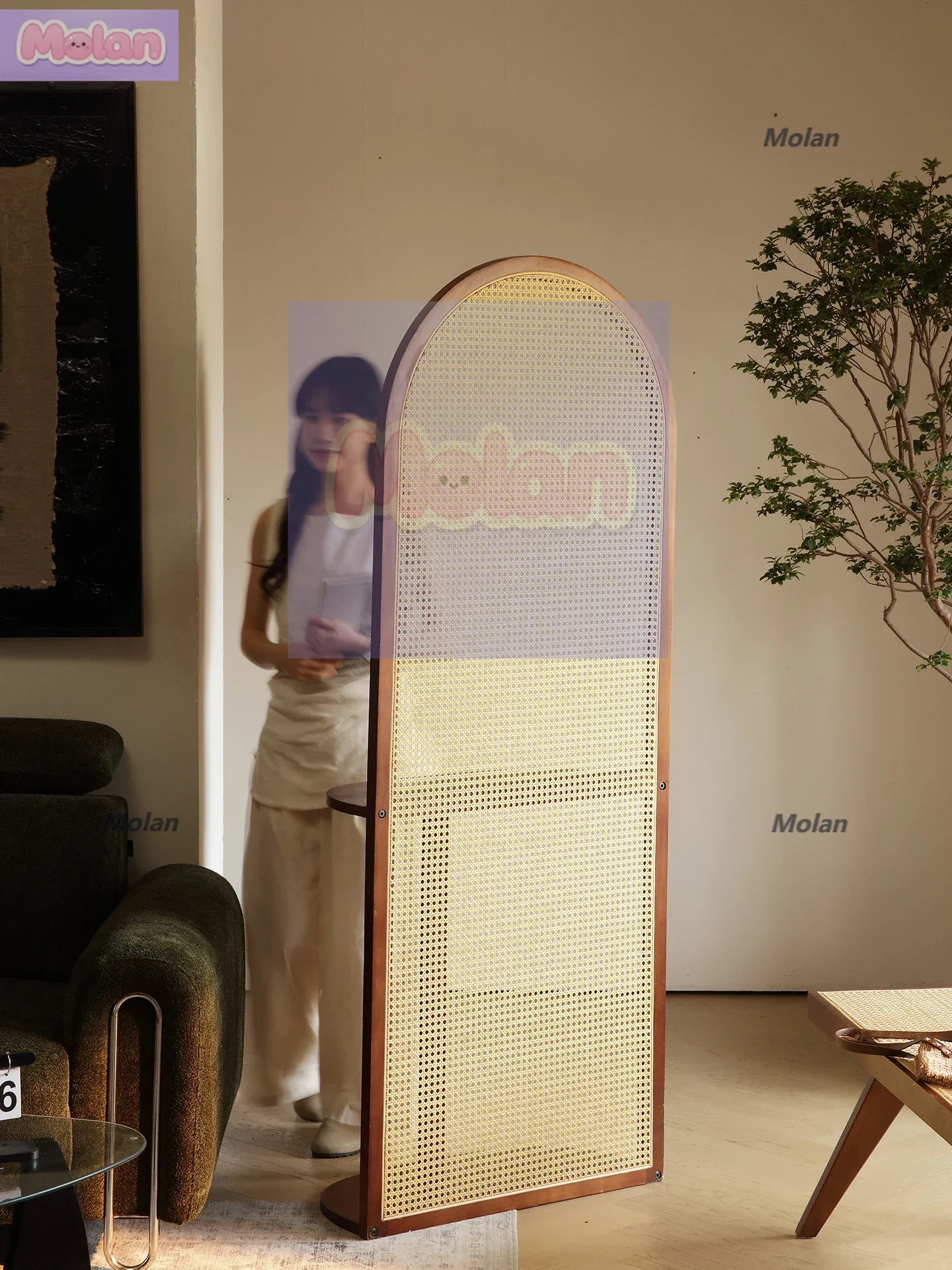 Japanese-style retro solid wood rattan movable storage flower stand seat screen partition living room entrance entrance furnitur
Japanese-style retro solid wood rattan movable storage flower stand seat screen partition living room entrance entrance furnitur