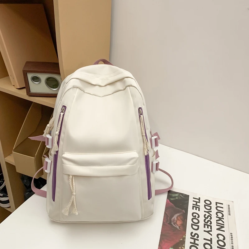 Large Capacity Nylon Zipper Women's Backpacks New Casual Ladies Bags 2024 Simplicity Free Shipping Mochilas Para Mujer
Large Capacity Nylon Zipper Women's Backpacks New Casual Ladies Bags 2024 Simplicity Free Shipping Mochilas Para Mujer