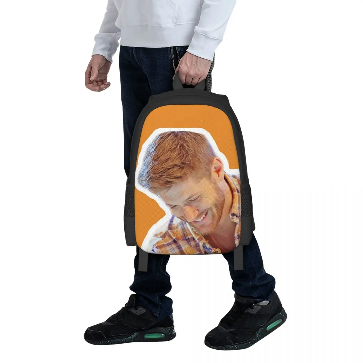 Supernatural Dean Winchester Jensen Ackles Backpack School Bag Hiking Travel Daypack for Men Women Fashion Bookbag Shoulder Bags
Supernatural Dean Winchester Jensen Ackles Backpack School Bag Hiking Travel Daypack for Men Women Fashion Bookbag Shoulder Bags
