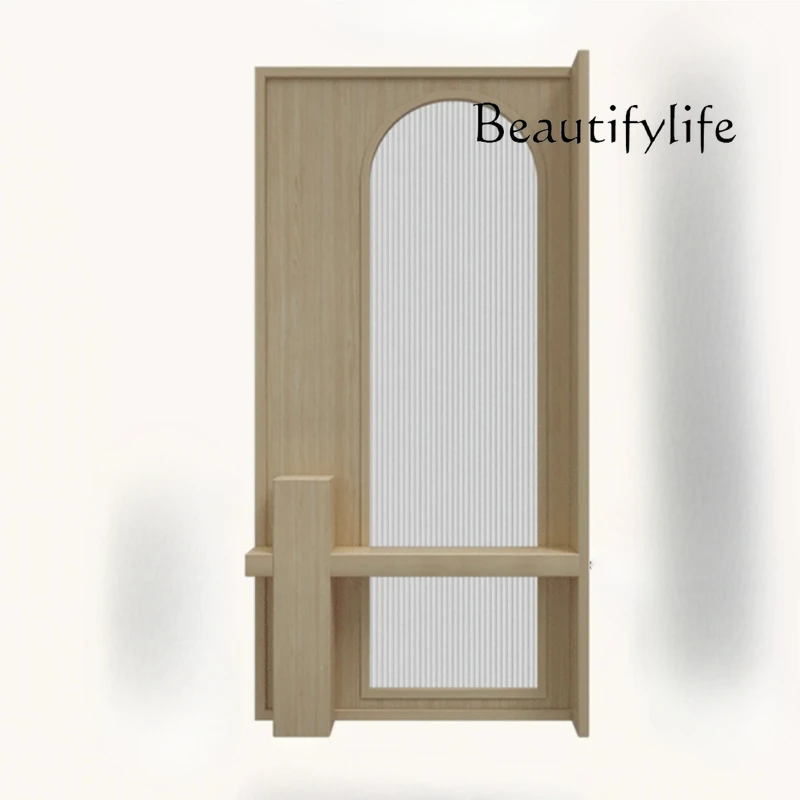Modern simple solid wood Changhong glass screen partition living room entrance home shelf bedroom bathroom shelter
Modern simple solid wood Changhong glass screen partition living room entrance home shelf bedroom bathroom shelter