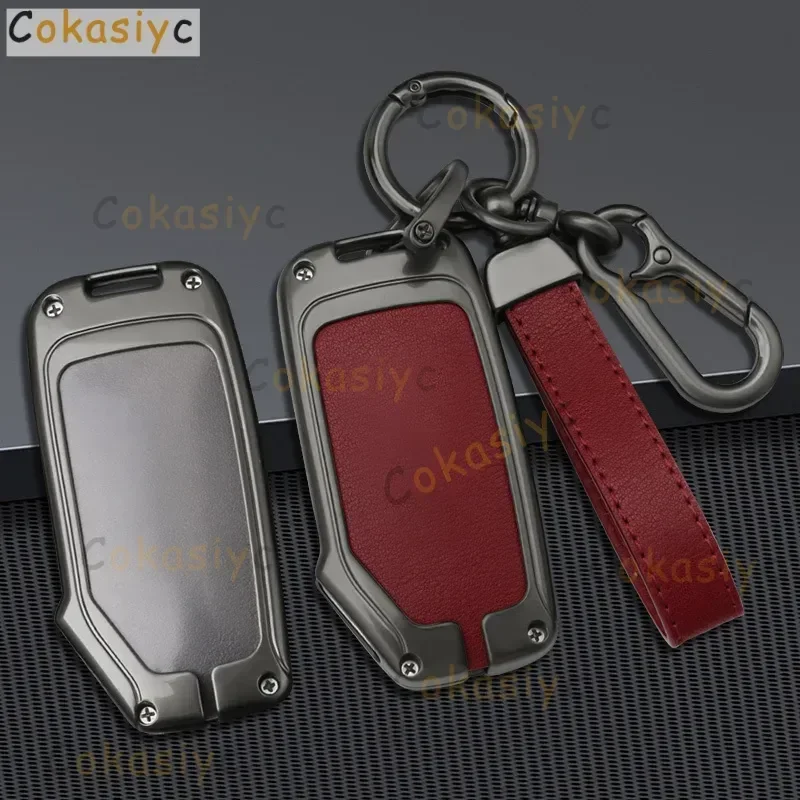 Zinc Alloy Leather Car Key Case Cover for KIA Ceed 2023 CD Forte 2018 2019 2021 Cerato 2019 K3 GT Seltos Sportage 2020 Sorento
Zinc Alloy Leather Car Key Case Cover for KIA Ceed 2023 CD Forte 2018 2019 2021 Cerato 2019 K3 GT Seltos Sportage 2020 Sorento
