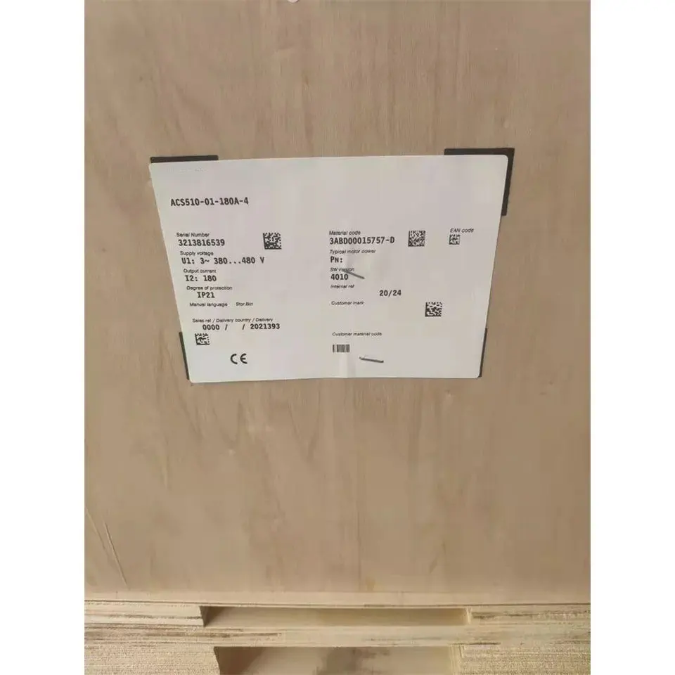 Brand New ACS510-01-157A-4 ACS510-01-180A-4 ACS510-01-195A-4 One Year Warranty
Brand New ACS510-01-157A-4 ACS510-01-180A-4 ACS510-01-195A-4 One Year Warranty