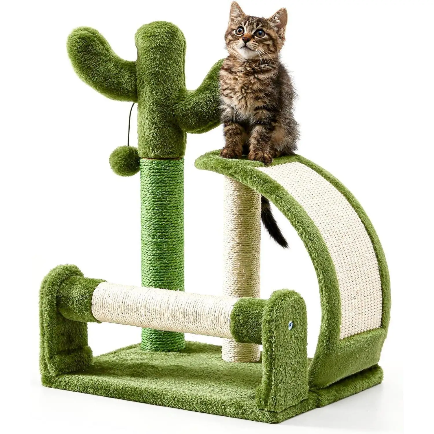 Cat Scratching Post - Cactus Scratcher Tree For Small Cats Adult Kitten Scratch Pad With Natural Sisal Ropes Easy To Assemble
Cat Scratching Post - Cactus Scratcher Tree For Small Cats Adult Kitten Scratch Pad With Natural Sisal Ropes Easy To Assemble