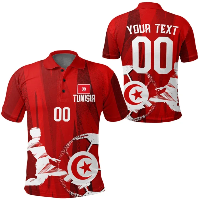 Tunisia Flag Map 3D Print Polo Shirts For Men Clothes Africa Country Dashiki POLO Shirt National Emblem Short Sleeve Male Jersey
Tunisia Flag Map 3D Print Polo Shirts For Men Clothes Africa Country Dashiki POLO Shirt National Emblem Short Sleeve Male Jersey