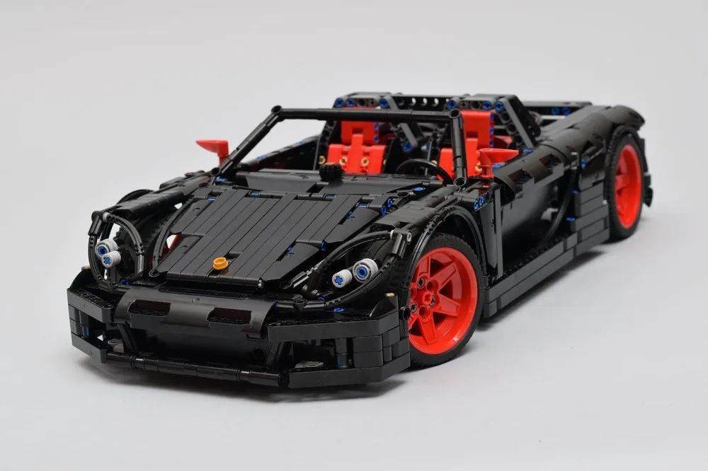 Super sports car GT (1:10) Black MOC-113347 • 1655 parts components Building module model Birthday toy gift
Super sports car GT (1:10) Black MOC-113347 • 1655 parts components Building module model Birthday toy gift