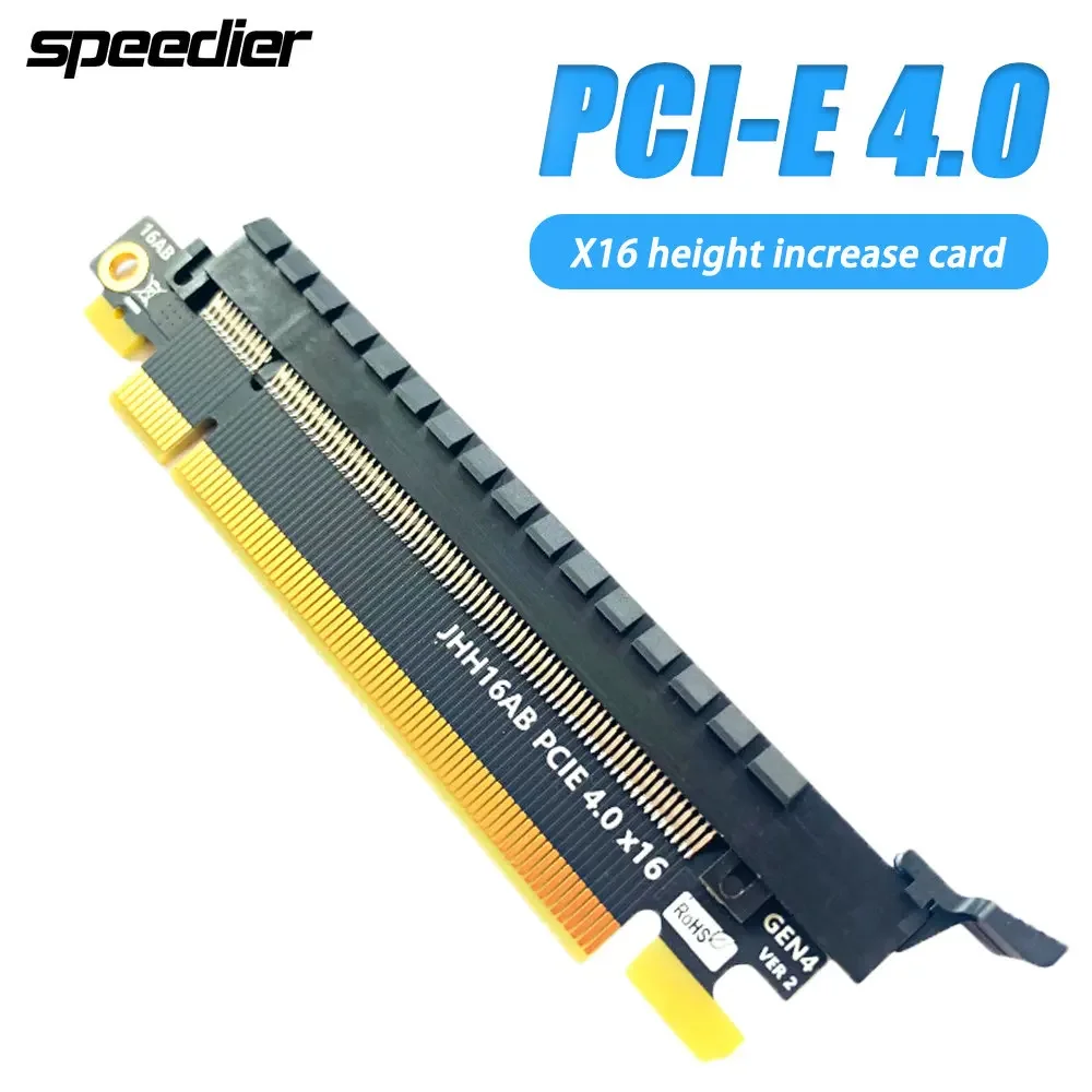 Карта адаптера PCIE 4.0 X16, защита слота материнской платы Gen4, тестовая карта ввода-вывода, увеличенная 2,2 см, совместимая с Gen3/gen4
Карта адаптера PCIE 4.0 X16, защита слота материнской платы Gen4, тестовая карта ввода-вывода, увеличенная 2,2 см, совместимая с Gen3/gen4