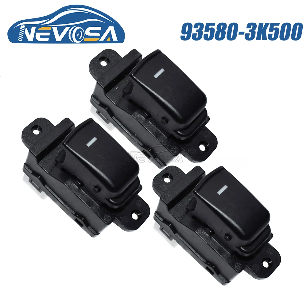 NEVOSA 93580-3K500 Car Passenger Power Window Switch Rear Glass Lifter Button For Hyundai Sonata 2007 2008 2009 2010 935803K500
NEVOSA 93580-3K500 Car Passenger Power Window Switch Rear Glass Lifter Button For Hyundai Sonata 2007 2008 2009 2010 935803K500
