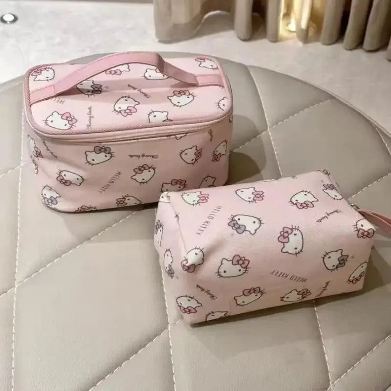 Pink Japanese Hello Kitty Makeup Bag Portable Large Capacity Portable Storage Cartoon Kawaii Cute Hello Kitty Storage Bag
Pink Japanese Hello Kitty Makeup Bag Portable Large Capacity Portable Storage Cartoon Kawaii Cute Hello Kitty Storage Bag