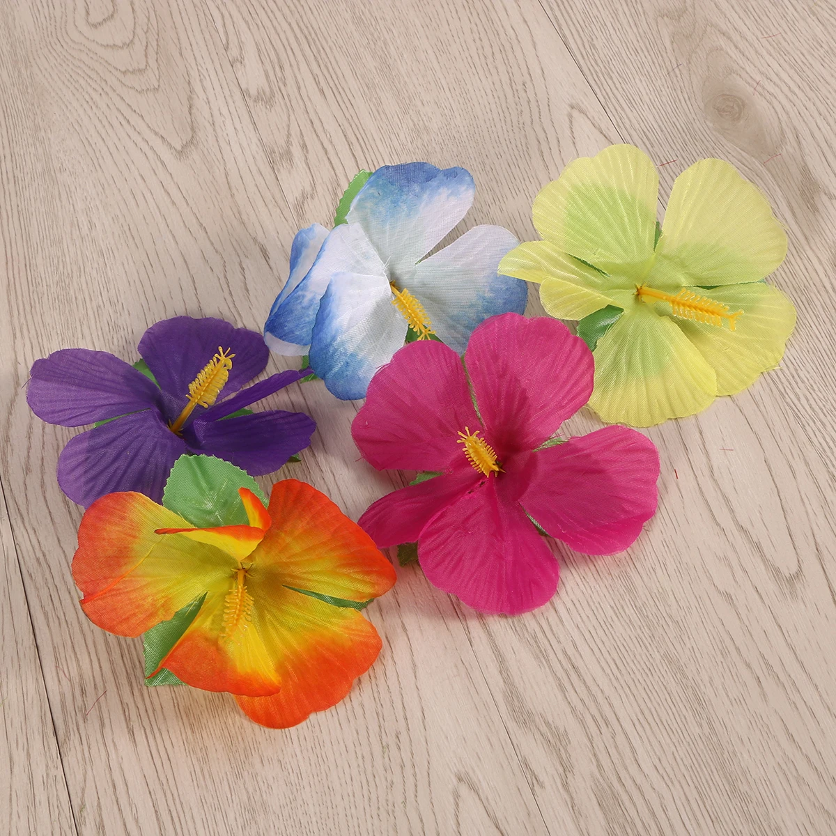 Tropical Artificial Flowers Hibiscus Decorations for Party Dining Table Simulation
Tropical Artificial Flowers Hibiscus Decorations for Party Dining Table Simulation