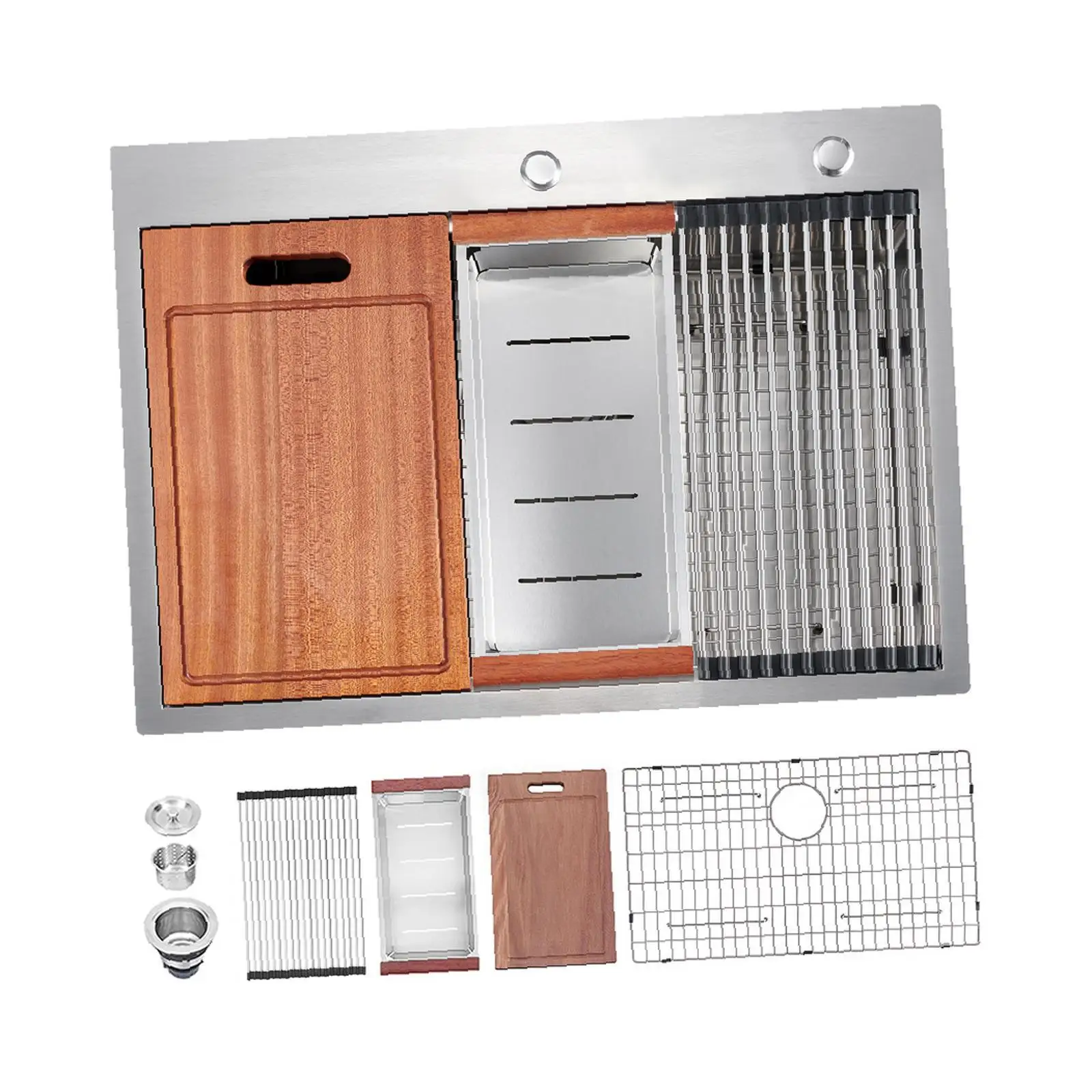 Угловая кухонная мойка премиум-класса R10 из нержавеющей стали с шумоизоляцией и поддоном для многофункциональных кухонь
Угловая кухонная мойка премиум-класса R10 из нержавеющей стали с шумоизоляцией и поддоном для многофункциональных кухонь