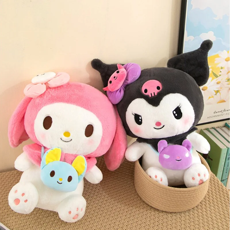 Sanrio Kuromi My Melody Cinnamoroll плюшевые куклы 40/50 см кавайная мягкая набивная Подушка Аниме Фигурка мультяшный Декор детские игрушки подарки
Sanrio Kuromi My Melody Cinnamoroll плюшевые куклы 40/50 см кавайная мягкая набивная Подушка Аниме Фигурка мультяшный Декор детские игрушки подарки