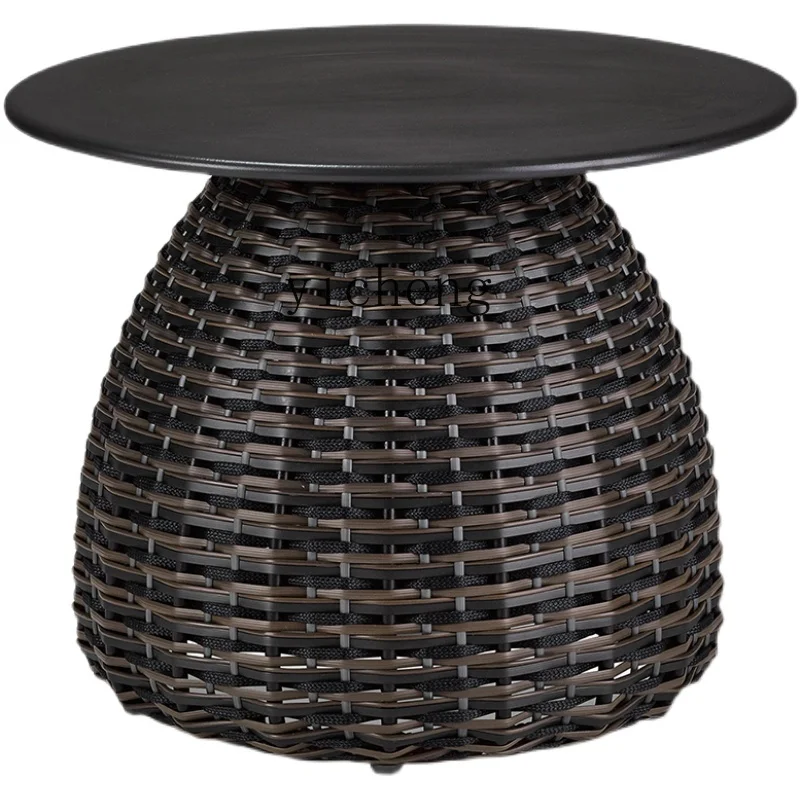 XL Nordic Outdoor Leisure Tea Table Simple round Solid Wood Side Table Rattan Balcony Corner Table
XL Nordic Outdoor Leisure Tea Table Simple round Solid Wood Side Table Rattan Balcony Corner Table